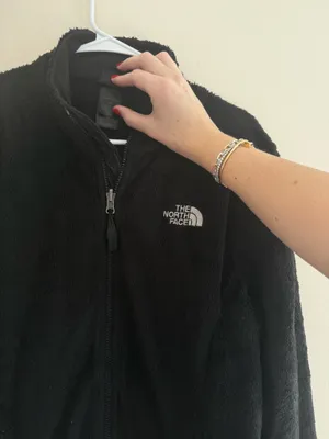 The north face fleece zip up jacket thumbnail 3