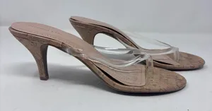 Marbella Cork Wedge Sandals size 10 thumbnail 1
