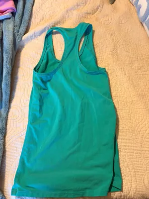 Athleta Racerback Tank Green thumbnail 2