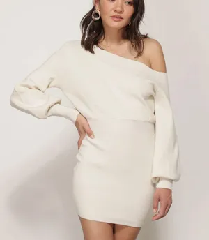 Line & Dot Rebecca Off The Shoulder Dress thumbnail 7