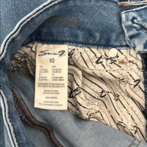 Seven7 Classic Blue Women's Jeans thumbnail 3