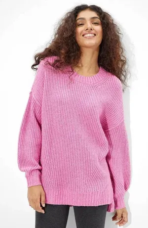 American Eagle Pink Sweater thumbnail 1