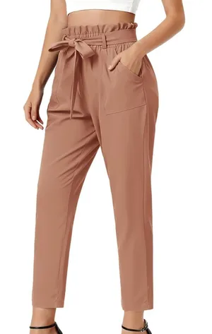 Grace Karin Pants Paper Bag Cropped thumbnail 1