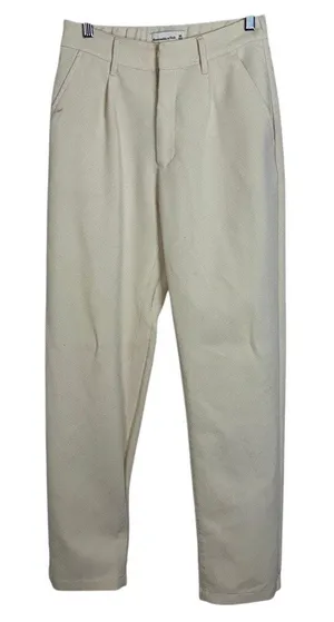 Abercrombie & Fitch Cream High Waisted Tailored Ankle Dress Pants Trousers Sz XS thumbnail 1