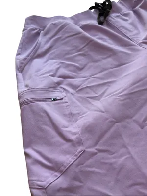 FIGS Lavender Purple FIONx Stretch Jogger Scrub Pants 26” Inseam Size XLP/XXLP thumbnail 6