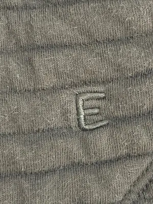 Everlane The Organic Cotton Quilted Shorts Womens Size Small Gray Pull-on thumbnail 9