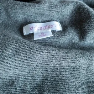 Xhiliration Gray Sweater‎ SM thumbnail 3