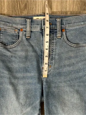 Madewell 10 inch High Rise Skinny Jeans Size 25 thumbnail 4