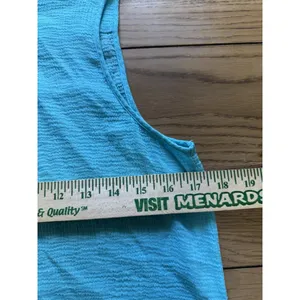 Tommy Bahama Women Size Medium Button‎ Front Lightweight Cotton Sleeveless Sheer thumbnail 5