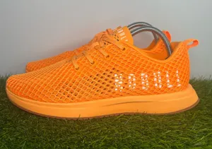 NOBULL Mesh Trainer Men’s 8.5 Women’s 10 Bright Orange Cross Training Shoes thumbnail 1