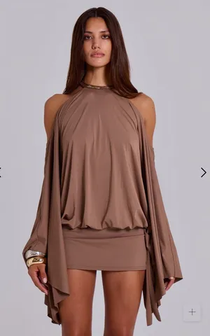 Jaded London Alula Embellished Butterfly Mini Dress thumbnail 1