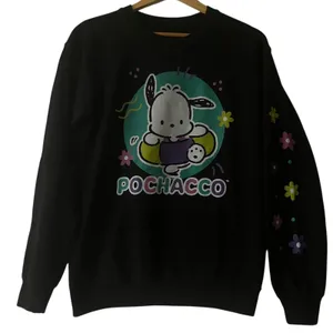 Pochacco Sweatshirt Sanrio Ripple Junction Anime Cute Crewneck Pullover Top M‎ thumbnail 1