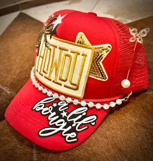 Statement Trucker Hat Red thumbnail 3