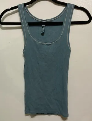 SKIMS Kyanite Cotton Rib Tank S thumbnail 2