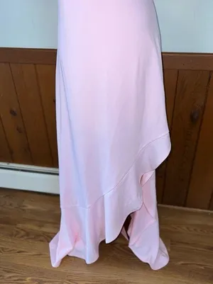 Beautiful New Lulu’s Majestic Perfection Pink Ruffle Gown! thumbnail 4