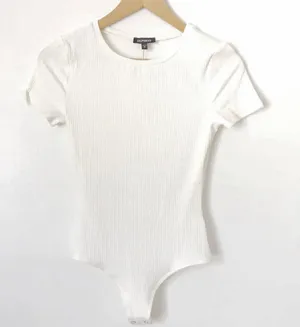 Express White Bodysuit thumbnail 1