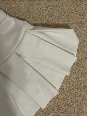 Lioness White Pleated Skirt thumbnail 5