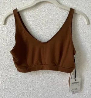 Reformation Proclaim Everyday Bralette Ella Nude Size L (D-DDD Cup) Minimalist thumbnail 1
