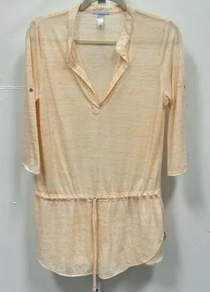 Eberjey Loungewear Pajama Cropped‎ Sleeve Mini Dress Tunic Lightweight Small thumbnail 1