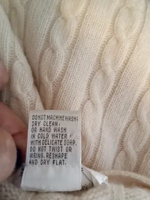 Neiman Marcus Exclusive Vintage 90scashmere Cable Knit Cardigan Preppy Sz L thumbnail 8