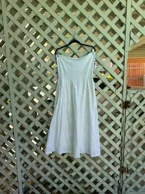 Gap strapless midi dress thumbnail 2