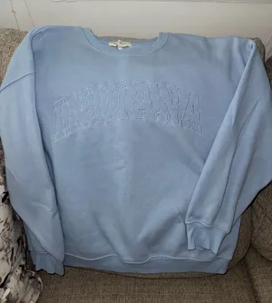 Embroidered Indiana Crewneck thumbnail 1