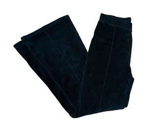 Aerie Black Corduroy Flare Pants High Waisted Bell Bottoms Sz‎ S thumbnail 1