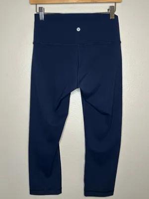 Lululemon Athletica Wunder Under Capri Cropped 21” Inseam Legging Gym Workout thumbnail 6