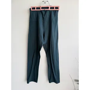 Lululemon‎ Align High Rise Crop 21 Submarine Dark Teal Yoga Leggings Size 6 thumbnail 5