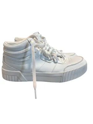 Skechers Jade High Reward White Faux Leather High Top Sneakers thumbnail 3