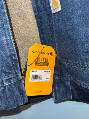 Carhartt Relaxed Denim Sherpa Jacket thumbnail 2