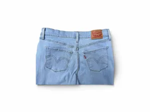 American Eagle Outfitters Light Blue Straight Leg Women's Jeans thumbnail 4