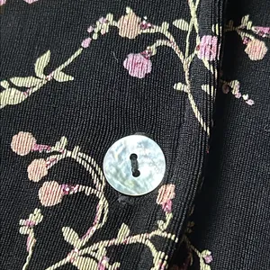 Coldwater Creek Floral Black and Pink Top Size XL thumbnail 6