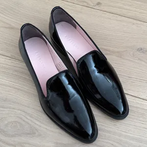 Everlane E2 patent leather smoking loafer thumbnail 3