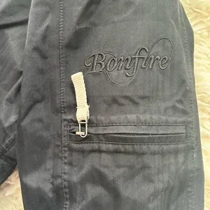 Vintage Bonfire Snowboarding Co Jacket Womens Small Sherpa Lined Y2K Winter Coat thumbnail 2