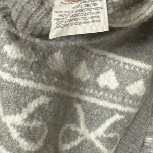 No Boundaries Gray Bow Print Button Front Cardigan‎ Size Medium thumbnail 5