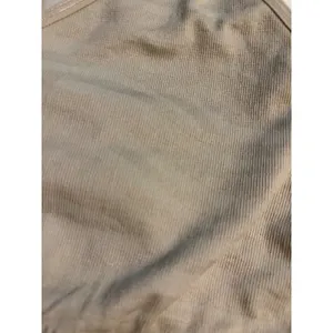 RBX Sports Bra Seamless Camo V-Neck Adjustable Straps Beige Tan Large thumbnail 2