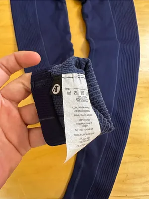 AYBL Reflex Seamless High Waisted Dark Blue Leggings XS thumbnail 7