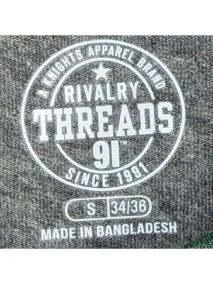 Rivalry Threads 91 South Florida Bulls Ringer Graphic T-Shirt Size Small thumbnail 5