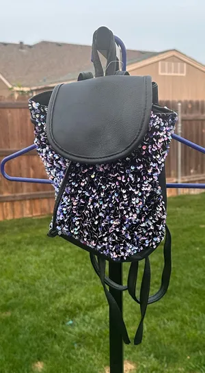 Sequin backpack thumbnail 1