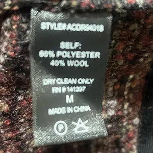 Astr the label brown patterned multicolor tweed short sleeve dress thumbnail 6