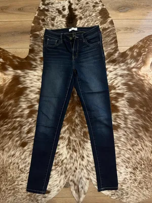 KanCan USA Dark Wash Skinny Jeans thumbnail 1