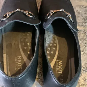 NAOT Black Leather Loafers Size 39 thumbnail 7