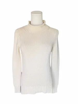 J.Crew - Always 1988 Vintage Style Oversized Rollneck Sweater Sz S thumbnail 2