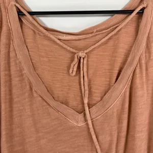 Aeropostale Air Softspun Cropped Tie Back Tee Brown XXL Boho Hippie Top thumbnail 6
