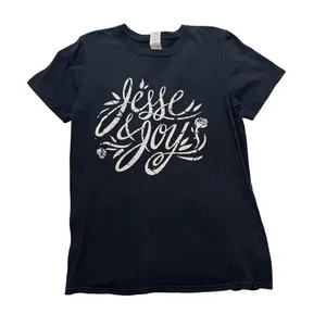 Jesse & Joy Un Besito Más 2017 US Tour Black Tee Small thumbnail 2
