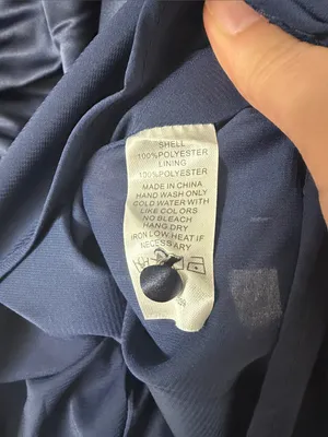 Petal + Pup Lisbeth Ruched Satin Midi Dress Navy Large NWT thumbnail 10