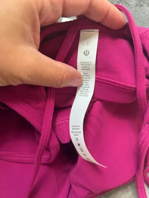Lululemon Align Strappy Ribbed Tank Top Magenta Purple Size 2 thumbnail 5