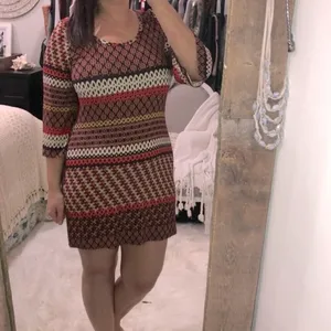 UNCLE FRANK size small boho 70’s style shift dress thumbnail 2