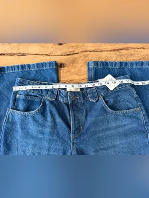 NWT Free People We The Free Flora Low-Rise Bootcut Jeans ~ Bourbon blue ~ 31 thumbnail 12